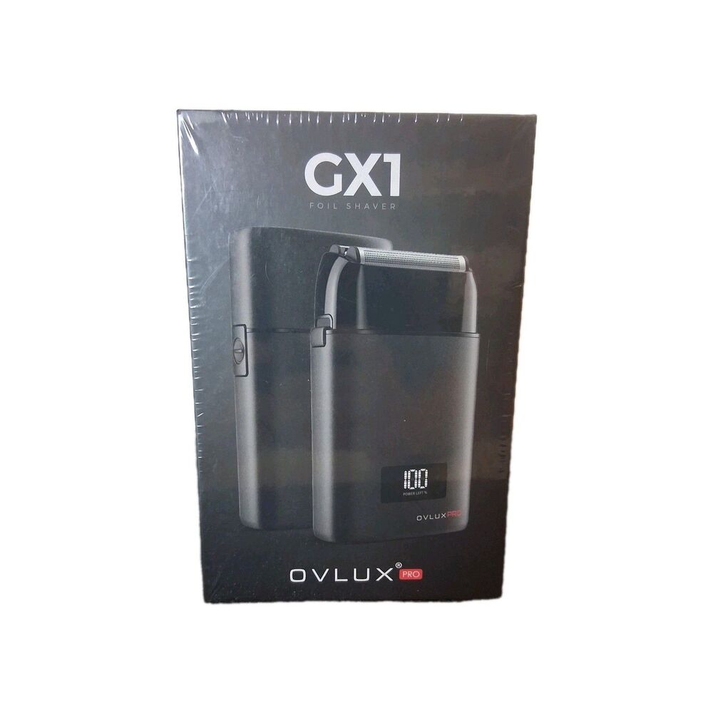 Men’s Ovlux Pro GX1 Metal Foil Shaver, New Sealed Item